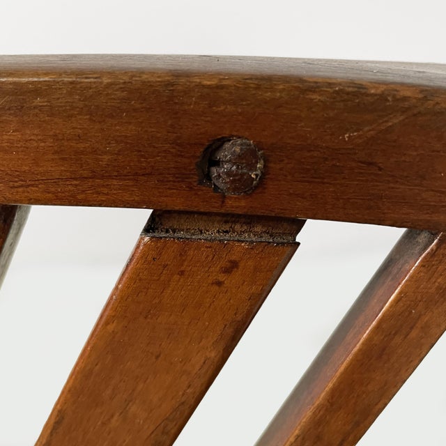 Italian Art Nouveau Rocking Chair by Società Anonima Antonio Volpe, 1920s For Sale - Image 9 of 18