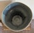 1970’s Modernist Glazed Pottery Planter Slate Blue ~ Artisan Made For Sale - Image 4 of 11