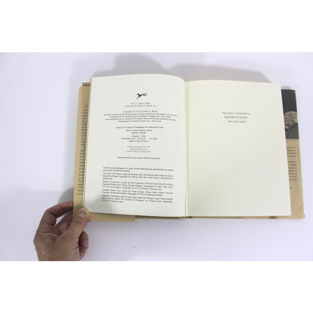 1973 Beard on Bread James Beard Vintage Cookbook Cook Book For Sale - Image 9 of 14