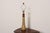 1950s Vintage Gordon and Jane Martz Ochre Stoneware and Walnut Table Lamp With Finial For Sale - Image 5 of 14