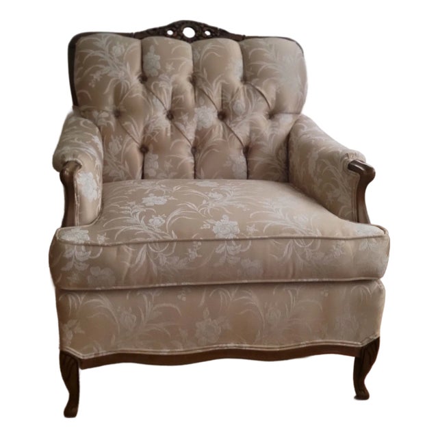 Late 20th Century Beautiful French Provincial Style Chair. For Sale