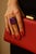 Bochic “Orient” Vintage Natural Ruby & Amethyst Ring Set In 18 K Gold & Silver For Sale - Image 4 of 12