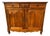 19th Century French Country Solid Walnut Sideboard / Buffet For Sale