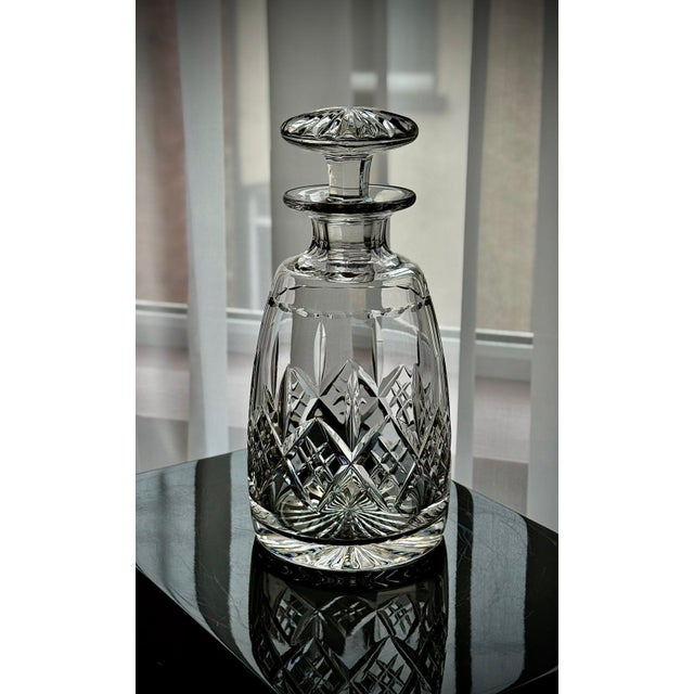 Vintage Crystal Decanter in Cambridge Pattern from Stuart, 1970s For Sale - Image 6 of 11