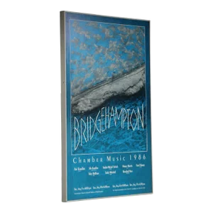 Vintage Bridgehampton Chamber Music Poster C 1986