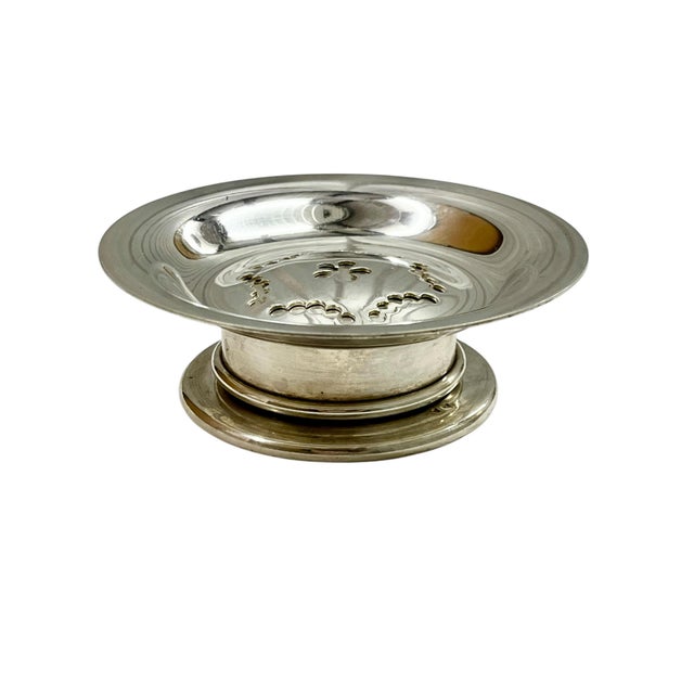 Metal Vintage French Silver Plate Coquillor Butter Press or Curler For Sale - Image 7 of 7
