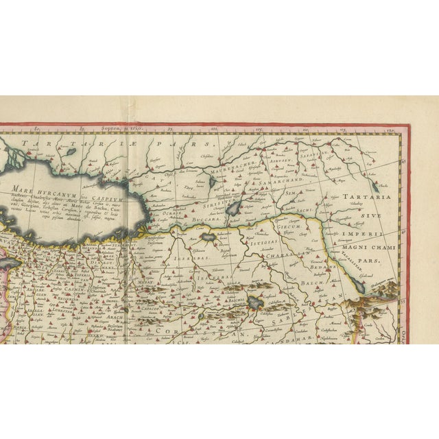 Blaeu Map of Middle Eastern, 1642 For Sale - Image 6 of 11