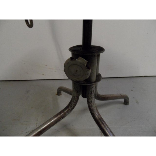 Wood Industrial Desk Chair, 1950s For Sale - Image 7 of 10