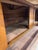 Antique Stout Furniture Co Tiger Oak Server Sideboard Buffet With Mirror For Sale - Image 11 of 13