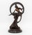 Metal Art Nouveau Style Venus on the Moon Bronze For Sale - Image 7 of 8