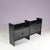 Plastic Low Black Plastic Model Multiplo Cabinet by Guzzini for Kastilia, Italy, 1970s For Sale - Image 7 of 14
