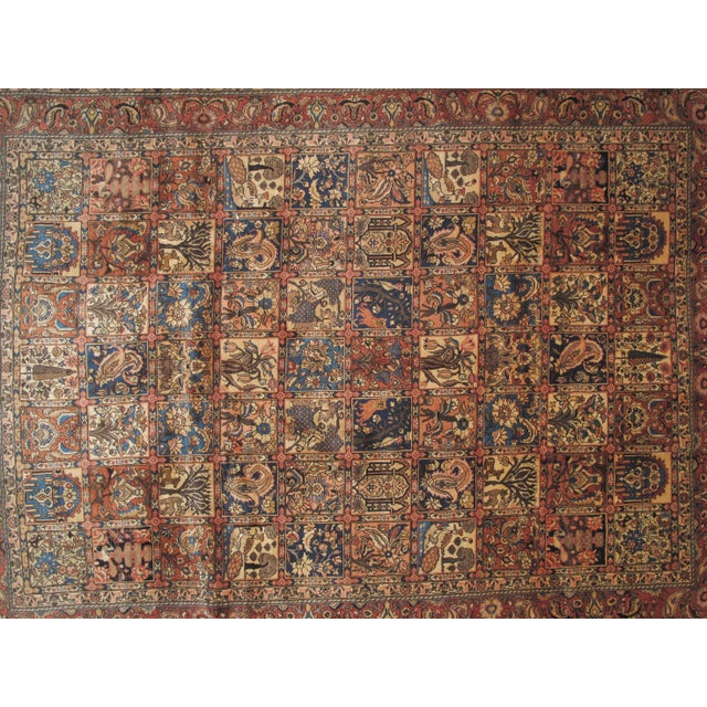 Boho Chic 1960s Persian Bakhtiar Carpet - 11'9" X 8'7" For Sale - Image 3 of 6