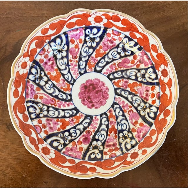 Antique early 19th century English George III Worcester Flight Barr porcelain plate in the famed Queen Charlotte pattern....