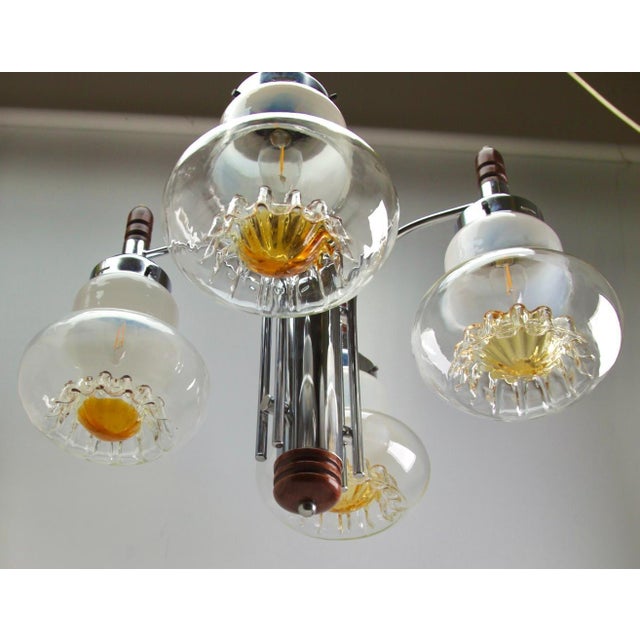 Glass Pendant from Mazzega For Sale - Image 11 of 18