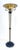 Maitland - Smith Large 24" Diameter Onyx Shade Black Marble Maitland Smith Floor Lamp MINT For Sale - Image 4 of 15