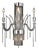 Collection Regina Di Cristallo Wall Lamp by Jago For Sale