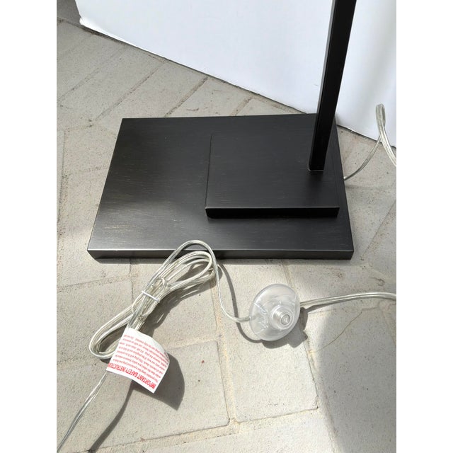 2020s Currey & Co Frey Black Floor Lamp For Sale - Image 5 of 8