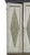 Antique Gustavian Style Painted Armoire With Painted Diamond Panels & Coral Interior For Sale In Los Angeles - Image 6 of 14