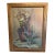 Vintage 1938 Floral Still Life Oil Painting, Signed Ashley, in Gilt Wood Frame For Sale