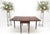 Solid Walnut Board Antique Drop Leaf Gate leg Dining Center Console Table Clean! Stunning antique amber tone patinated...