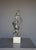 Large Abstract Sculpture, 1960s, Lead on a Marble Base For Sale - Image 10 of 11