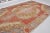 Orange Oushak Vintage Turkish Carpet For Sale - Image 8 of 11