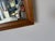 1970s Mid-Century Modern Walnut Wall Mirror With Carved Geometric Details For Sale - Image 9 of 13