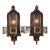 Pair of 19th Century French Iron Wall Sconces For Sale