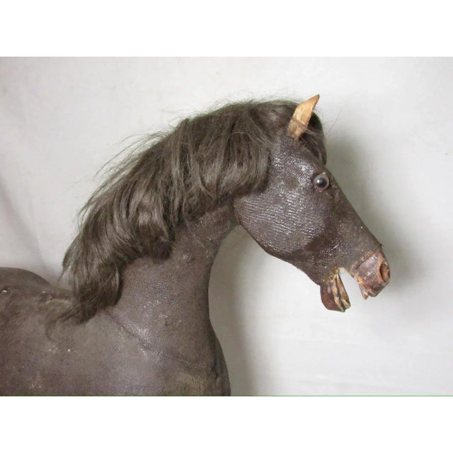 Antique Folk Art Horse Figure For Sale - Image 12 of 18