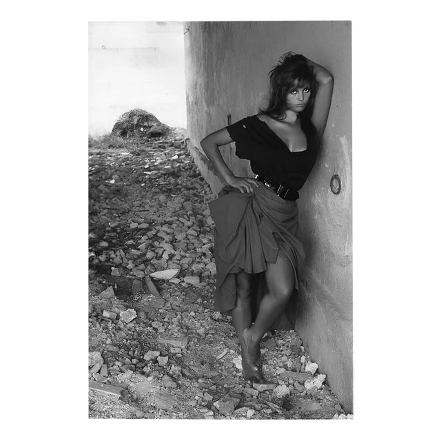 Caio Garrubba, Claudia Cardinale, 1969, Silver Gelatin Print For Sale