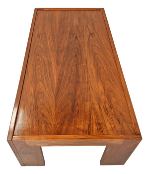 Vintage Rectangular Walnut Coffee Table, 1970s