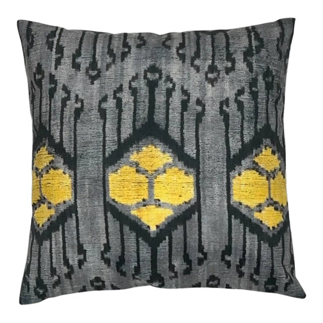 Pasargad Turkish Style Ikat Pillow For Sale