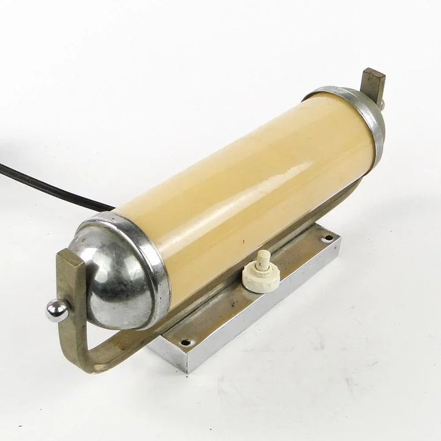 1950s Art Deco Wall Lamp from Napako, 1950s For Sale - Image 5 of 10