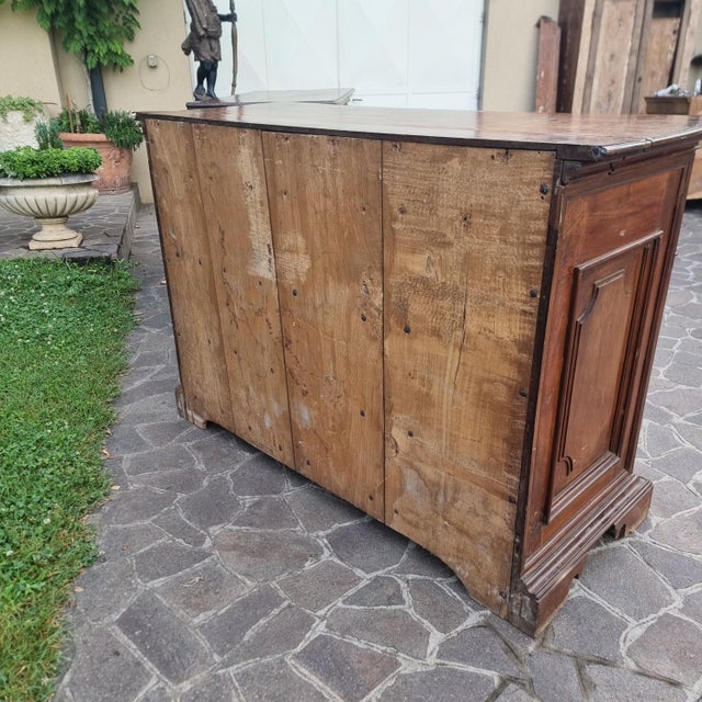 Late 18th Century Bolognese Walnut Credenzas, Set of 2 For Sale - Image 6 of 13