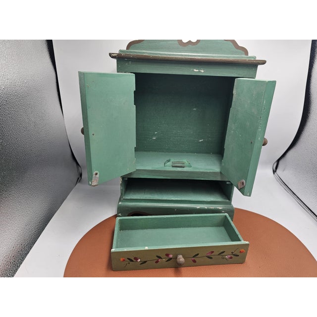 Wood Folk Wooden Kitchen Cabinet, 1960s For Sale - Image 7 of 10