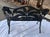 Early 20th Century Cast Iron Bench in Fern Pattern by Stuart Iron Works For Sale - Image 5 of 10