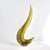 Contemporary Abstract Glass Sculpture by Alex Gabriel Bernstein, Cast and Cut in Soft Yellow-Green Glass, 20" Tall For Sale - Image 3 of 12