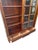 Brown 1990s Ethan Allen Townhouse Sliding Door China Cabinet Display Curio Bookcase Hutch For Sale - Image 8 of 18