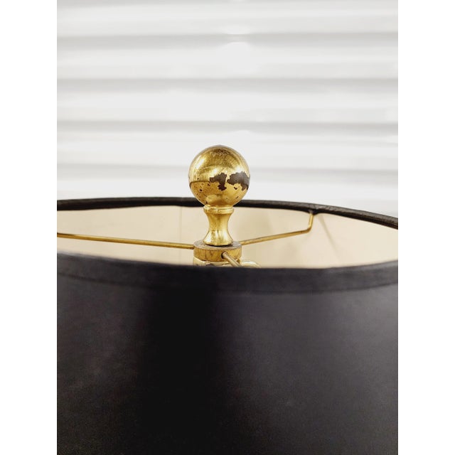 Vintage Remington Trumpet Brass Floor Lamps-A Pair For Sale In New York - Image 6 of 12