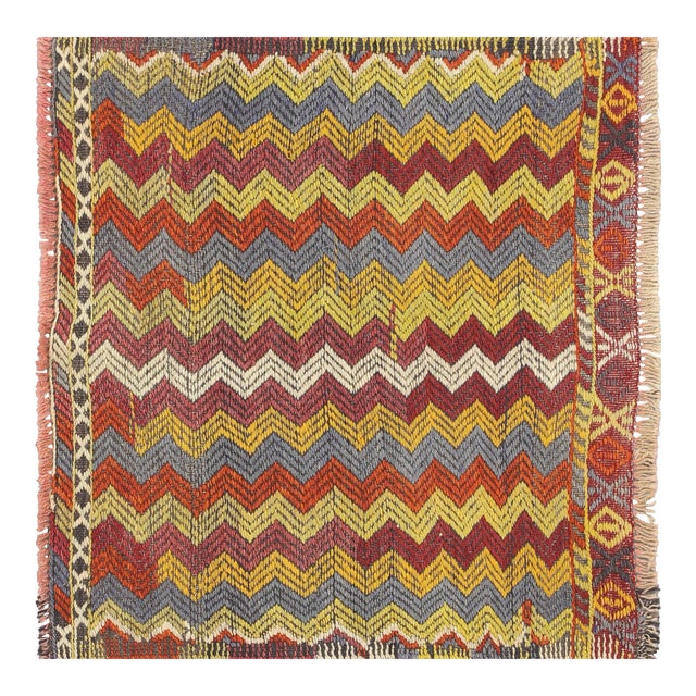 1960s Turkish Kilim For Sale