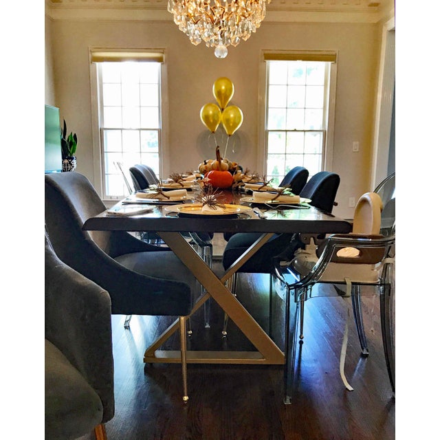 Metal Table Base For Dining Tables Or Console Table By Invictus