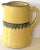 Mustard Amalfi Collection Large Italian Pitcher For Sale - Image 8 of 8