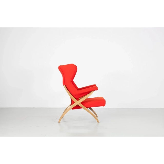 Arflex Vintage Fiorenza Chair by Franco Albini for Arflex, 1950s For Sale - Image 4 of 18