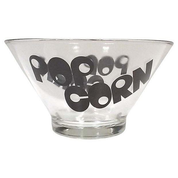 MidCentury Glass Popcorn Bowls Set of 9 Chairish