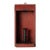 Antique Red Candle Box Sconce With Hog Scraper Candlestick For Sale