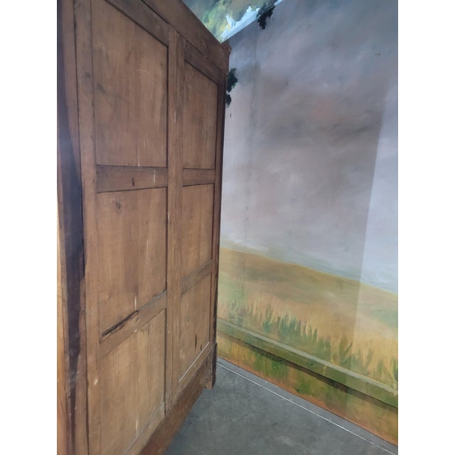 Walnut Wardrobe from Louis Philippe For Sale - Image 5 of 12