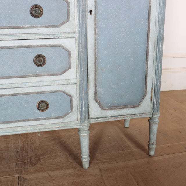 French Painted Sideboard, 1920s For Sale - Image 4 of 13