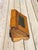 Antique Oak Corner Medicine Cabinet Beveled Mirror Cupboard Kitchen Apothecary For Sale - Image 12 of 13