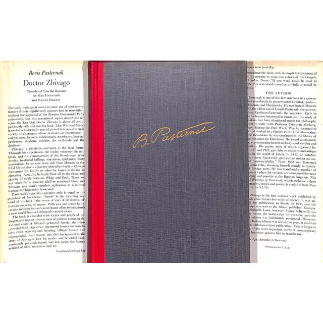 PASTERNAK, Boris [559] pp. Pantheon Books 1958 Third Printing 8 1/2" x 6" Jacket design by Ampelio Tettamanti. Translated...