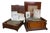Antique Regina Double Comb 15.5" Music Box Player & 46 Records For Sale